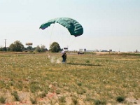 USA ID Caldwell 2002JUL21 FITZY SkydiveIdaho 008  Some people say "Terra Firma" "More firmer, less terror!!!" Not me mate, I had an absolute ball. : 2002, Americas, Caldwell, Idaho, July, North America, Skydive Idaho, Skydiving, USA